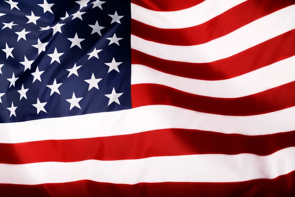 Bandera americana - símbolo de libertad e independencia — Foto de Stock