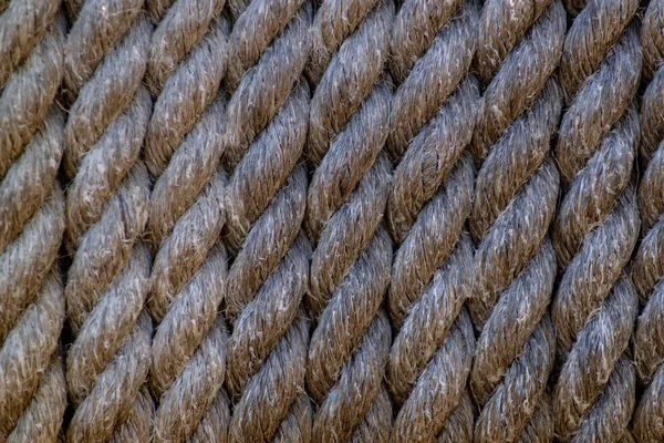 Rope - close-up. Rope background — Stock Photo, Image