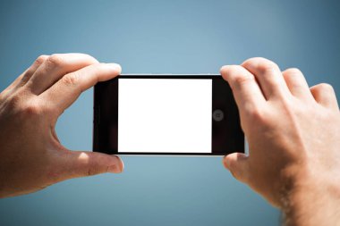 Telefondaki fotoğraflar, kayıt için bir yer, kayıt için bir yer.