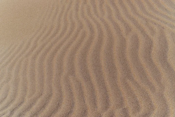 Vacker Sandstruktur Saharaöknen Sanddyner Makro — Stockfoto
