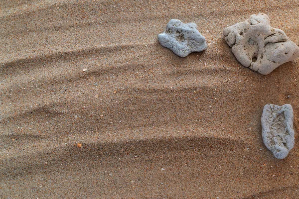 Pierres Mer Sur Rivage Méditerranée Une Place Pour Texte — Photo