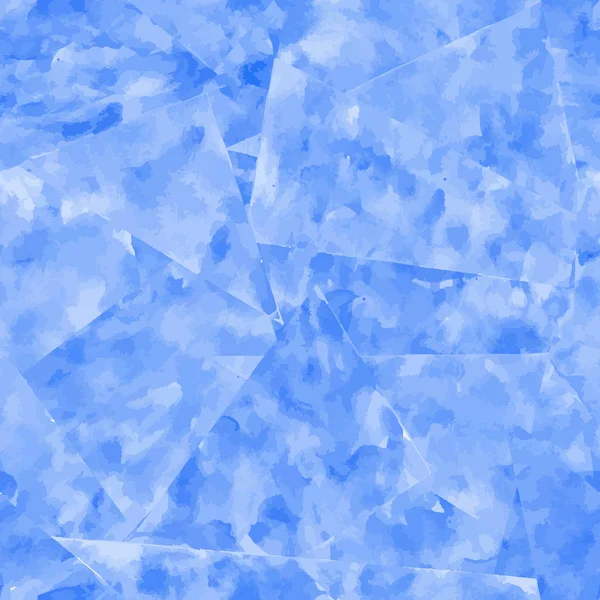 Modèle abstrait sans couture. fond bleu aquarelle . — Image vectorielle