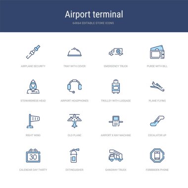 Forbbik telefon, rıhtım t gibi 16 vektör vuruşu simgesi