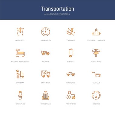 Karşı, tarih öncesi, kontrol gibi 16 vektör vuruşu simgesi