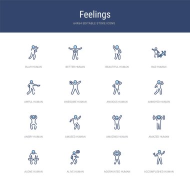 Başarılı insan, aggrav gibi 16 vektör vuruşu simgesi