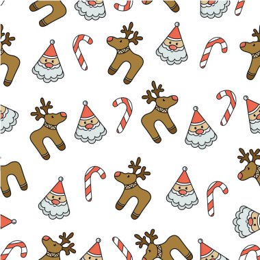 Noel ve yeni yıl için bez sorunsuz doku şal