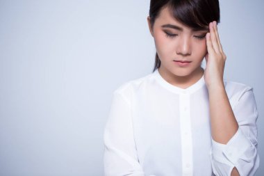 Kadın baş ağrısı coppy alanı olan