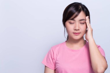 Kadın baş ağrısı coppy alanı olan