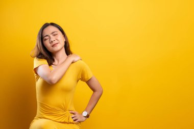 Kadın vücut ağrı vardır