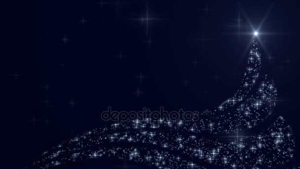 nouvel an fond avec arbre de Noël 