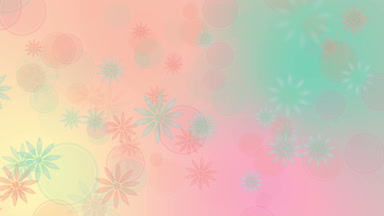 Renkli sarı pembe çiçekli