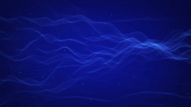 Mavi hareketli arka plan