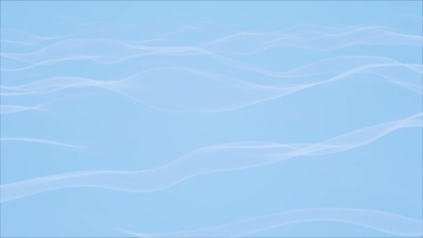 Fondo loopable de movimiento abstracto azul claro — Vídeo de stock