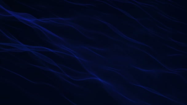 Fondo loopable de movimiento abstracto azul oscuro — Vídeo de stock