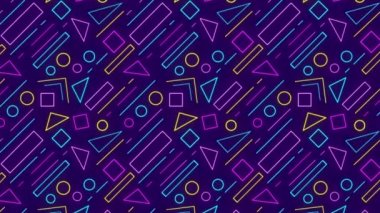 Renkli geometrik desen arkaplanı