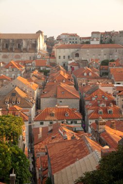 Eski şehir Dubrovnik güneşli