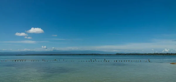 Panoramic view of Boca del toro beach — Stock Photo, Image