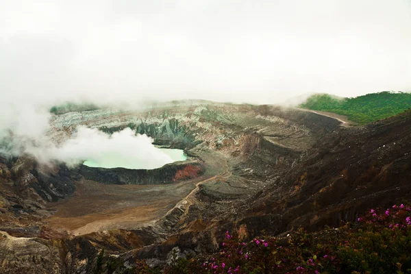 Poas vulkán, Costa Rica — Stock Fotó