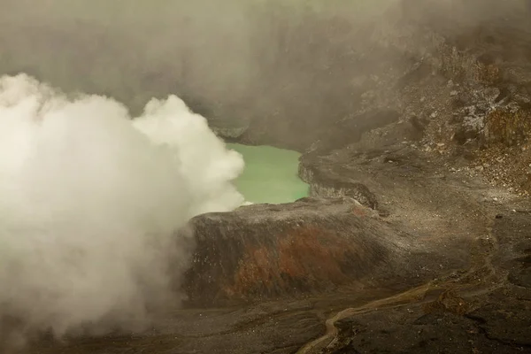 Poas vulkán, Costa Rica — Stock Fotó