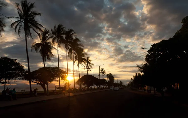 Costa Rica. Puntarenas al atardecer —  Fotos de Stock