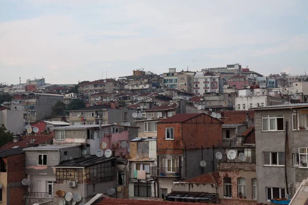 Colorful houses Istanbul, Turkey — Stock Photo, Image