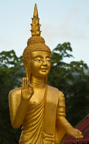 Traditionella Buddha-statyer i Nabo Noi — Stockfoto