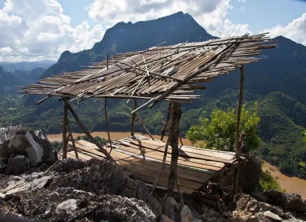 Paisaje del río Nong Khiaw y Ou, Laos — Foto de Stock