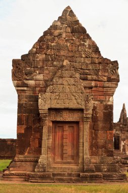 Laos tapınakta Wat Phu Champasak ayrıntılarını