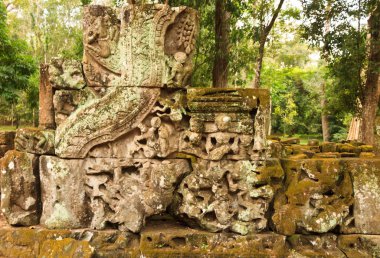 eski kalıntılar Angkor Wat