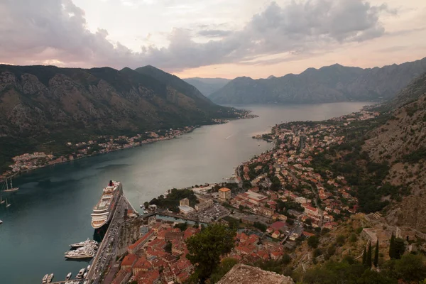 Zatoka Kotor — Zdjęcie stockowe