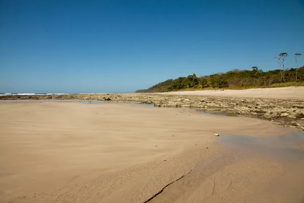 Wild természetes Beach Costa Rica, Santa Teresa Stock Fotó