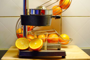 taze portakal suyu hazırlama