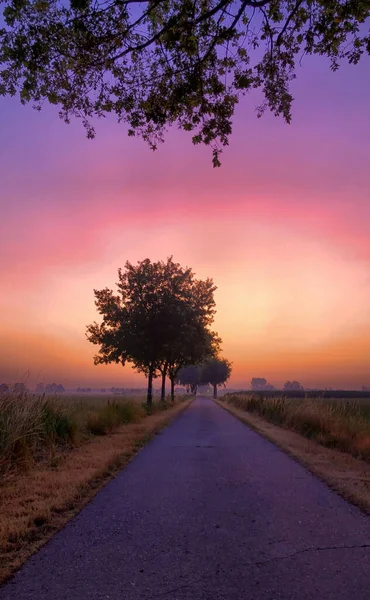 Alba splendente colorata — Foto Stock