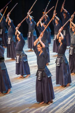 8 Mart 2009, ANTWERP, BELGIUM: Lozan Rudra Bejart bale okulunun dansçıları