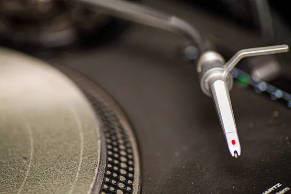 Close up of a turn table — Stock Photo, Image