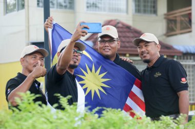 Alor Setar Kedah Malaysia-August 31, 2019:Malaysians participate in National Day parade, celebrating the 62nd anniversary of independence on August 31, 2019 in Alor Setar Kedah Malaysia.