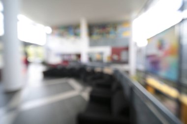 Bulanık görüntü, ofis içi arka plan için parlak ışık