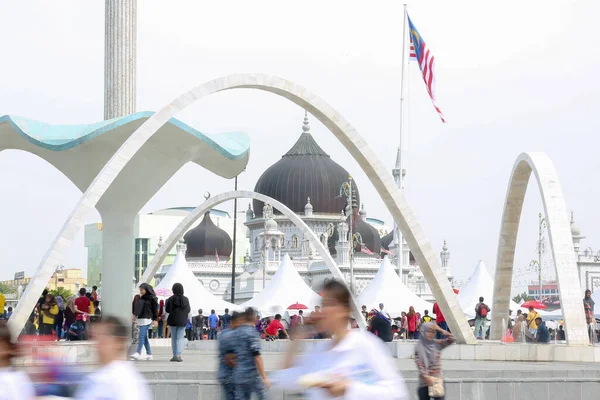 Alor Setar Kedah Malaysia August 2019 Malaysians Participate National Day — Φωτογραφία Αρχείου