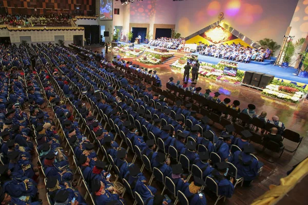 Sintok Kedah Malaysia Circa October 2019 Ασιάτες Φοιτητές Πανεπιστημίων Γιορτάζουν — Φωτογραφία Αρχείου