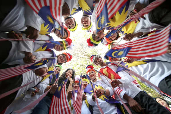 Alor Setar Kedah Malaysia August 2019 Malaysians Participate National Day — Stock fotografie