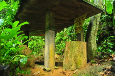 BETONG, THAILAND - Oct 10 2010: The area around the popular Piyamit Tunner in Betong, Thailand.