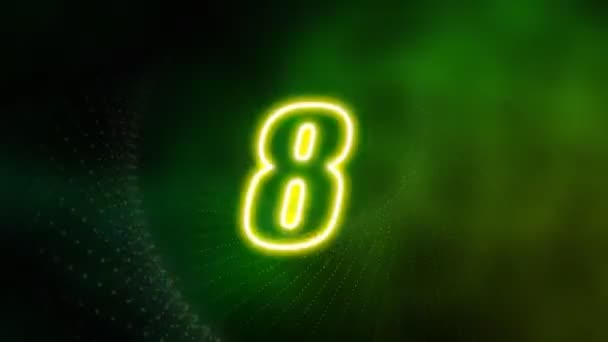 Numéros de compte à rebours 