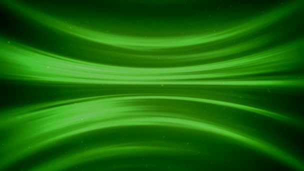 Eingeklemmt fließenden Hintergrund - grün — Stockvideo