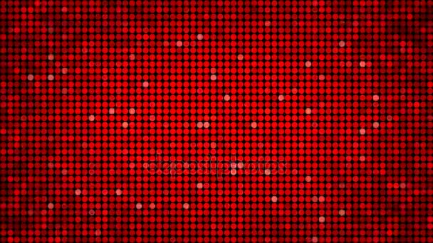 Reflectors spots red — Stock Video