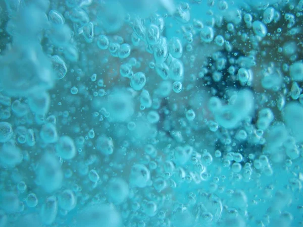 Air Bubbles in Water Texture — Stock Photo, Image