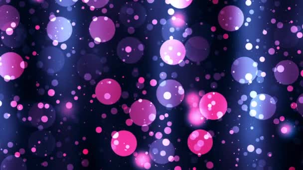 Circles Pink Background Animation — Stock Video
