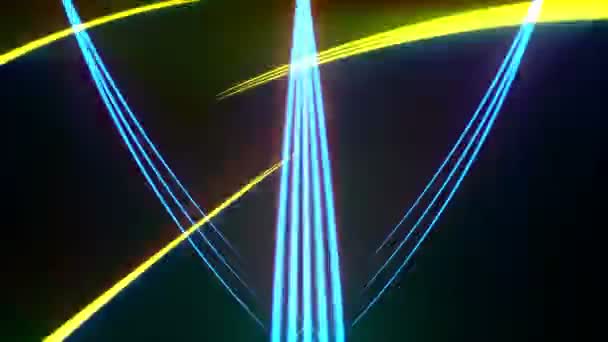 Lasery Koule Pozadí Animace — Stock video