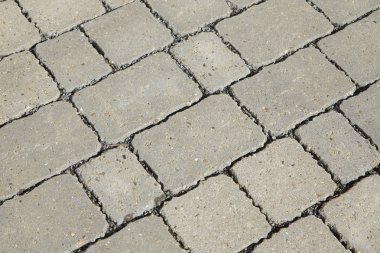Blok kaldırım sokak doku