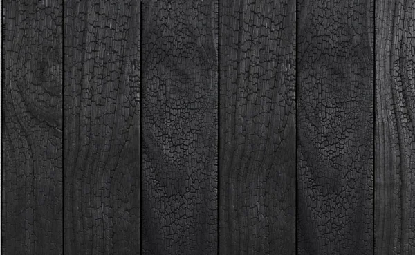 Tessitura Legno Nero Lato Carbonizzato — Foto Stock