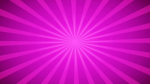 Pink Burst Vector Achtergrond Komische Achtergrond Met Ruimte Voor Logo — Stockvideo